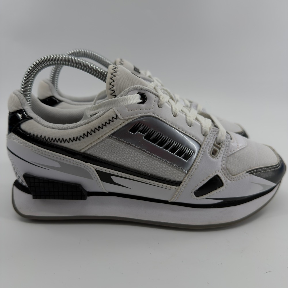 Puma Future‎ Rider Day Zero White Black Silver Sneakers Womens 7